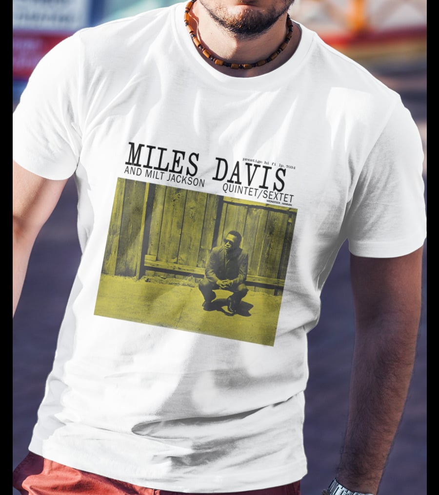 Miles Davis And Milt Jackson Quintet/Sextet Prestige Hi Fi Lp 7034 T-Shirt