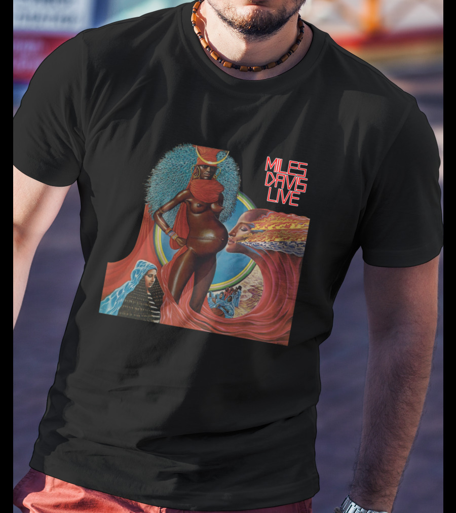 Miles Davis Live Mdv-Ms T-Shirt