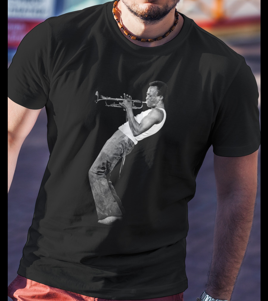 Jazz Musician Trumpet Player Iconic Performance T-Shirt