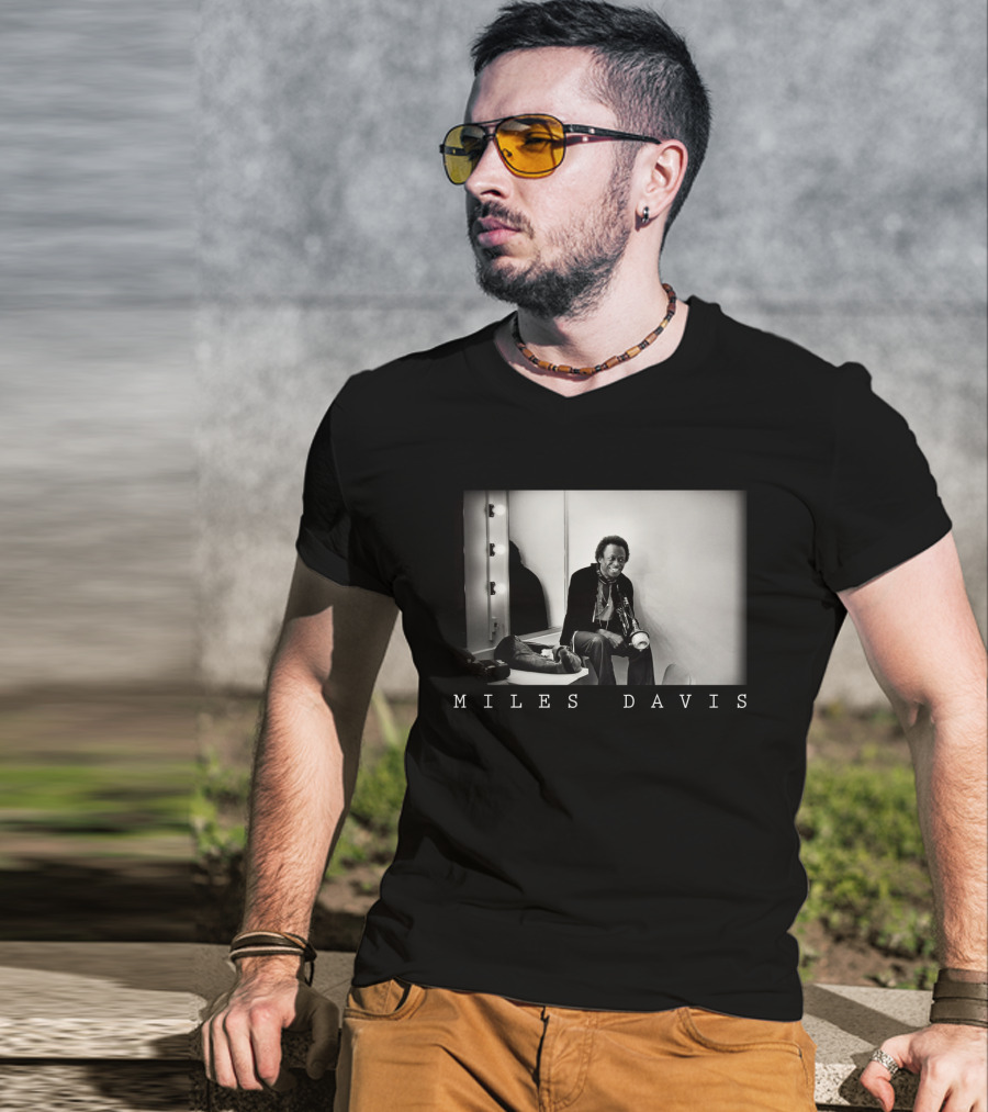Miles Davis Backstage Reflection T-Shirt