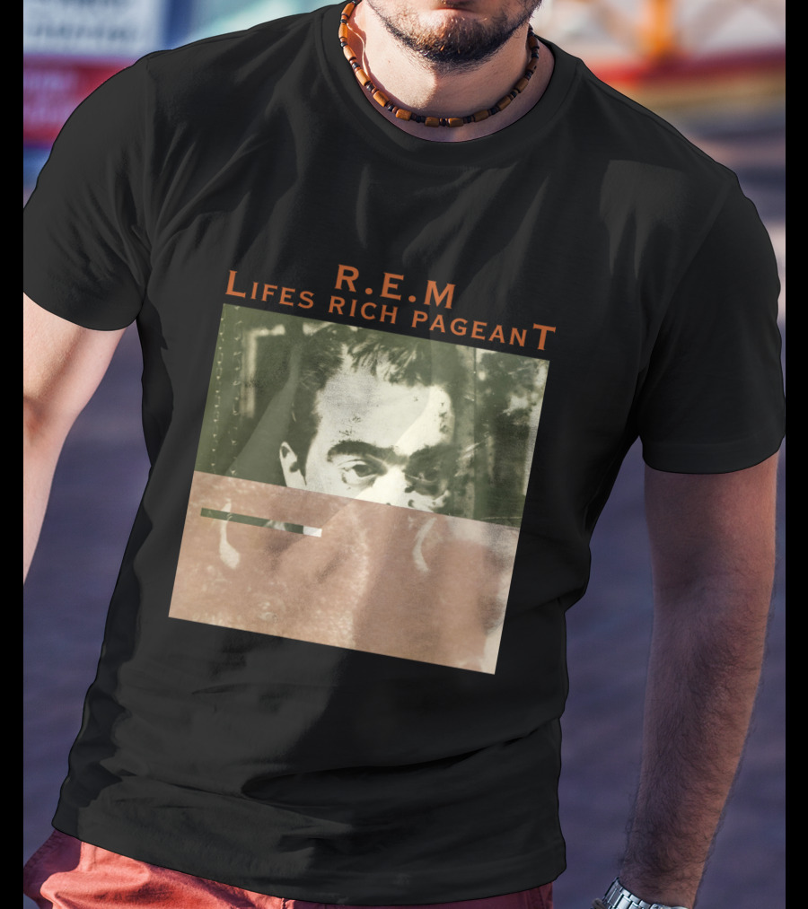 R.e.m. Lifes Rich Pageant Cover Art T-Shirt