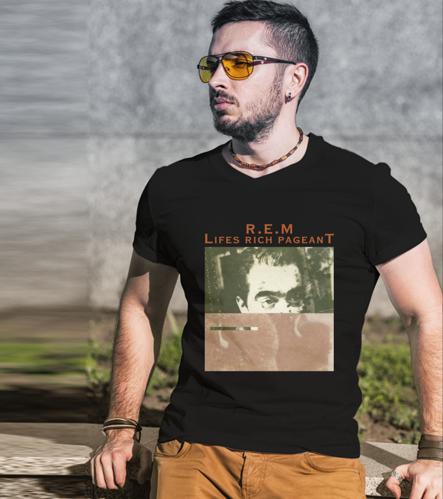 R.e.m. Lifes Rich Pageant Cover Art T-Shirt