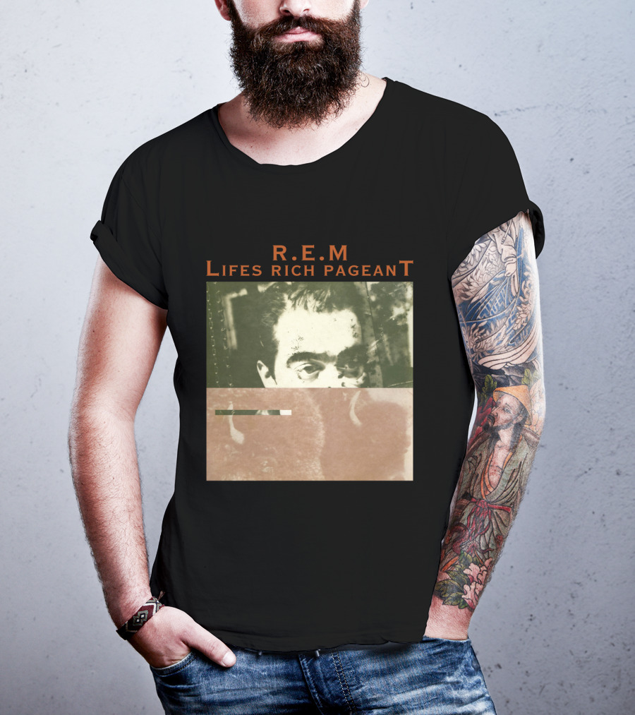 R.e.m. Lifes Rich Pageant Cover Art T-Shirt