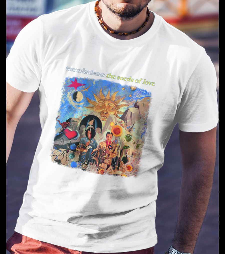 Tears For Fears The Seeds Of Love Sun Collage T-Shirt