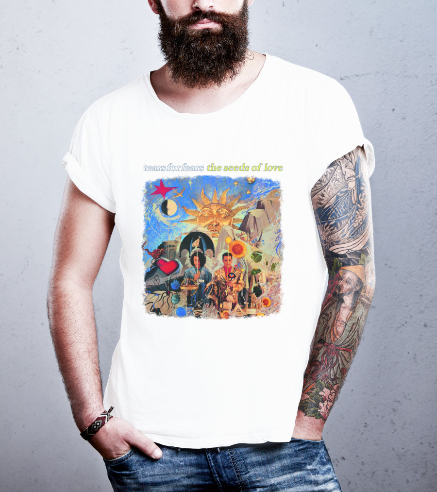 Tears For Fears The Seeds Of Love Sun Collage T-Shirt
