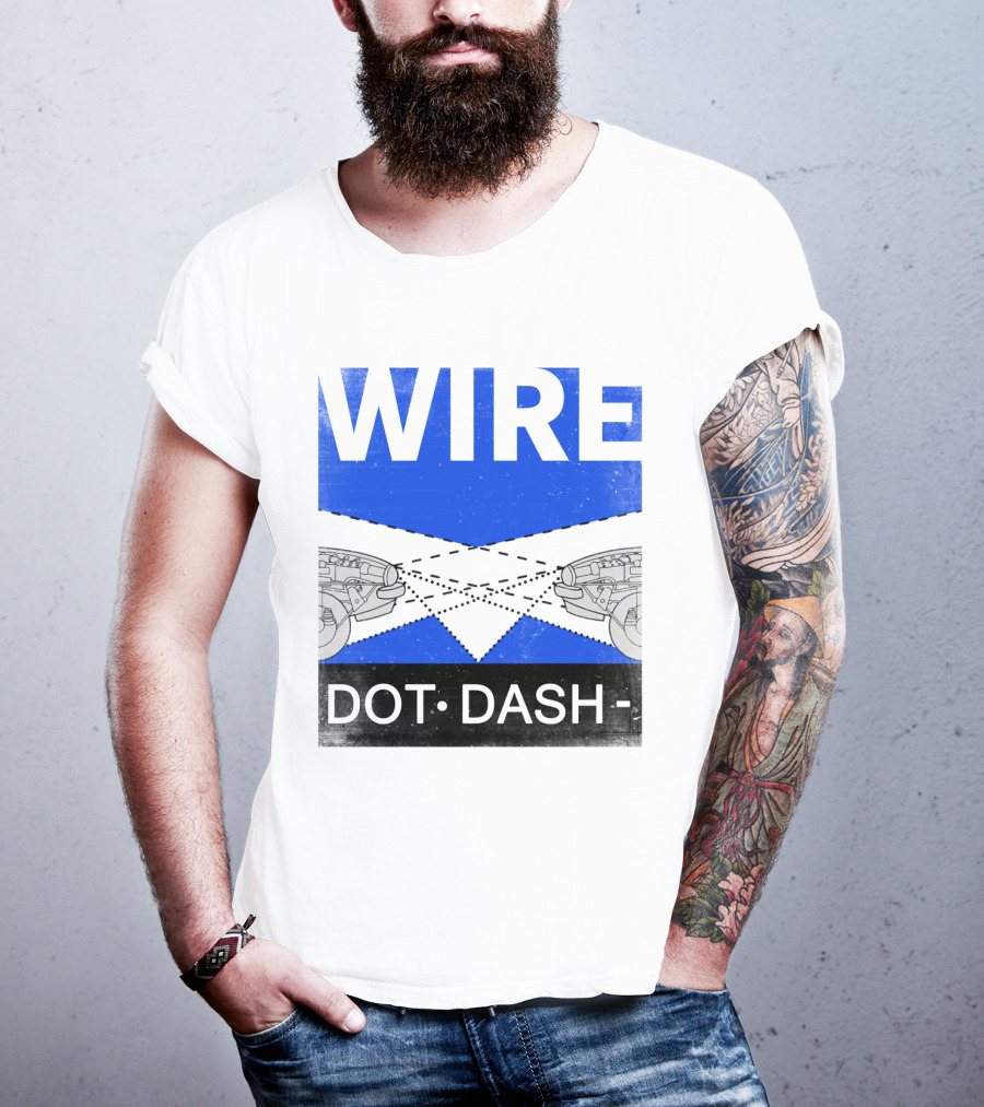 WIRE DOT DASH T-Shirt