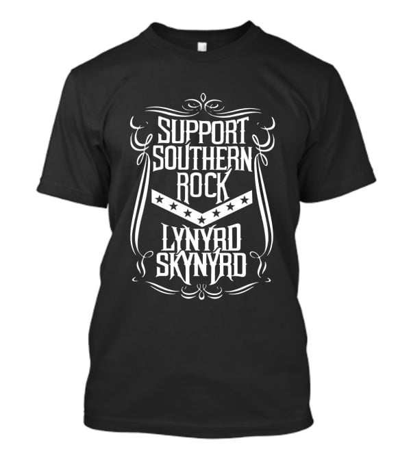 Support Southern Rock Lynyrd Skynyrd T-Shirt