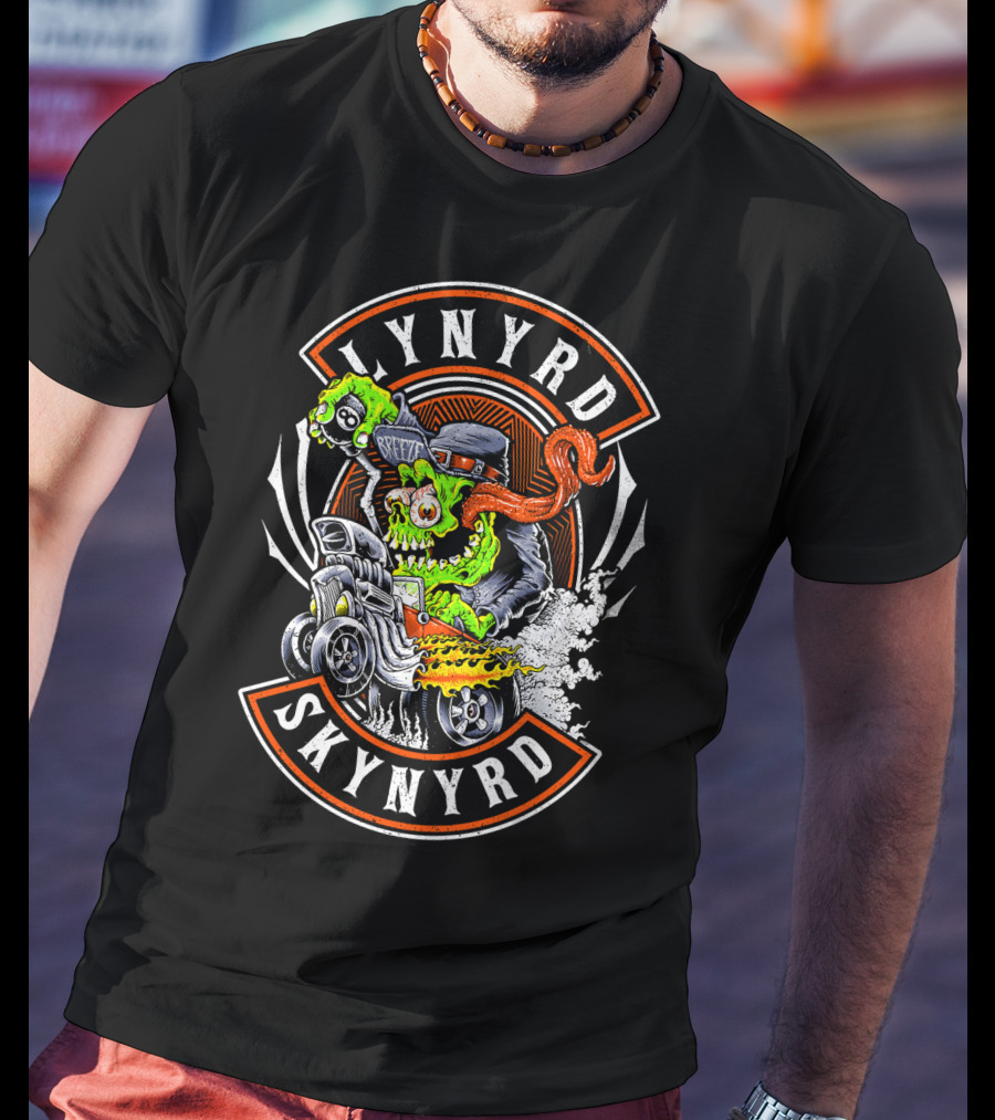 Lynyrd Skynyrd Monster Hot Rod T-Shirt