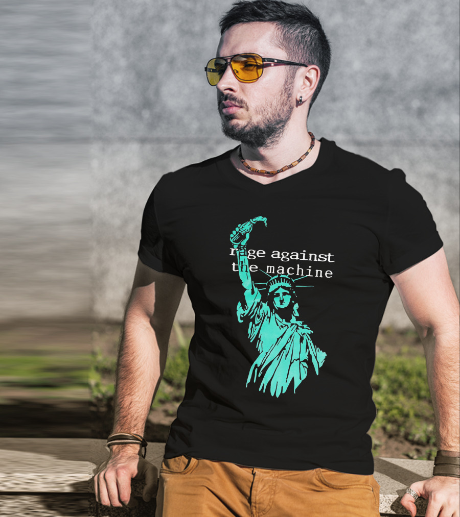 Rage Against The Machine Liberty Torch T-Shirt