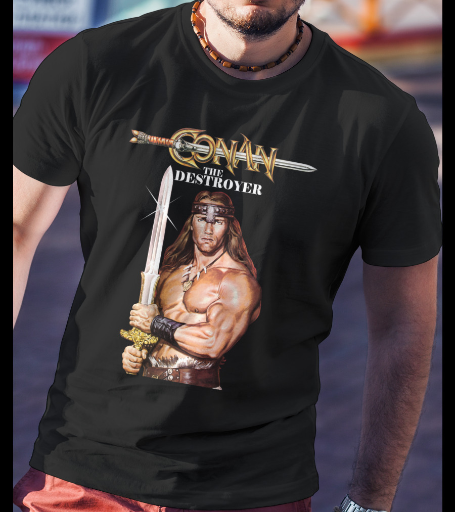 Conan The Destroyer Sword Warrior T-Shirt