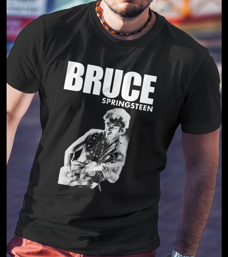 Bruce Springsteen Rock Music Brs T-Shirt