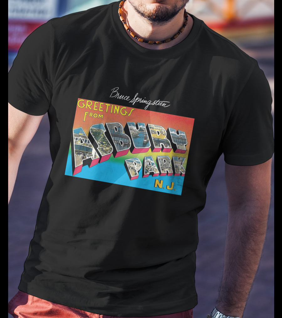 Bruce Springsteen Greetings From Asbury Park N.j. T-Shirt