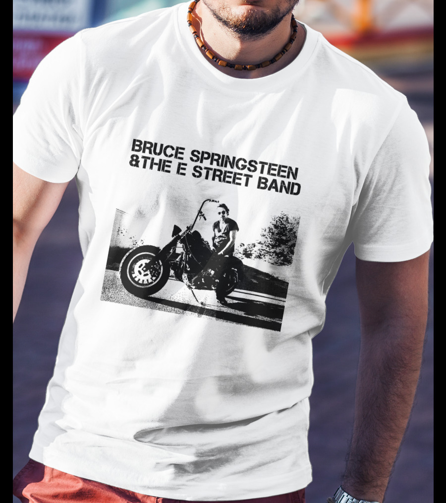 Bruce Springsteen & The E Street Band Motorcycle T-Shirt