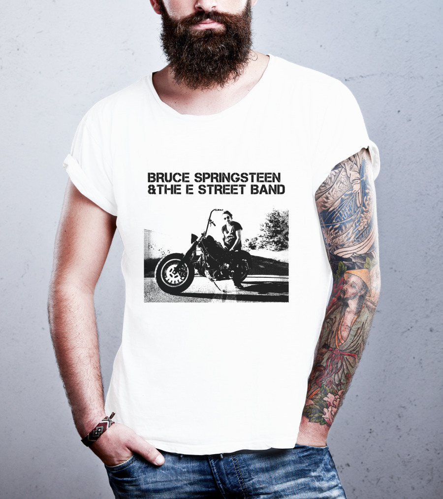 Bruce Springsteen & The E Street Band Motorcycle T-Shirt