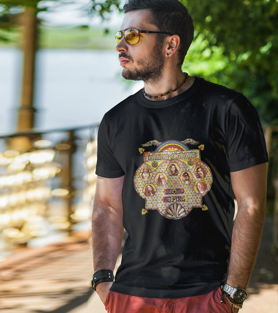 Lynyrd Skynyrd Second Helping Album Cover Art T-Shirt