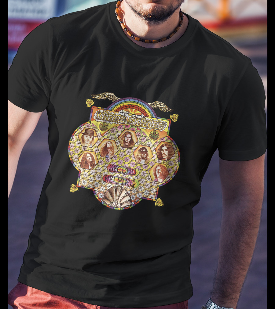 Lynyrd Skynyrd Second Helping Album Cover Art T-Shirt