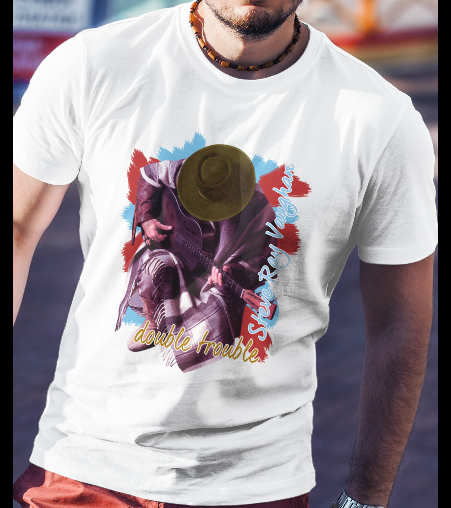 Steve Ray Vaughan Double Trouble T-Shirt