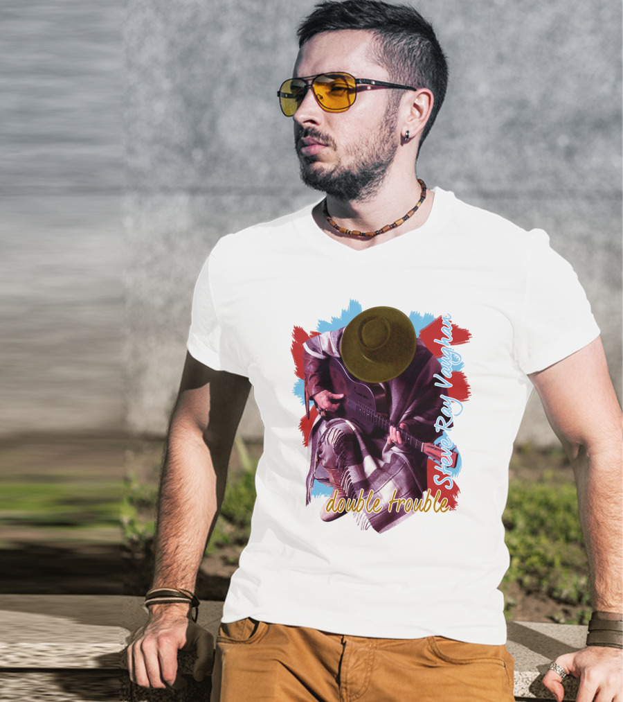 Steve Ray Vaughan Double Trouble T-Shirt