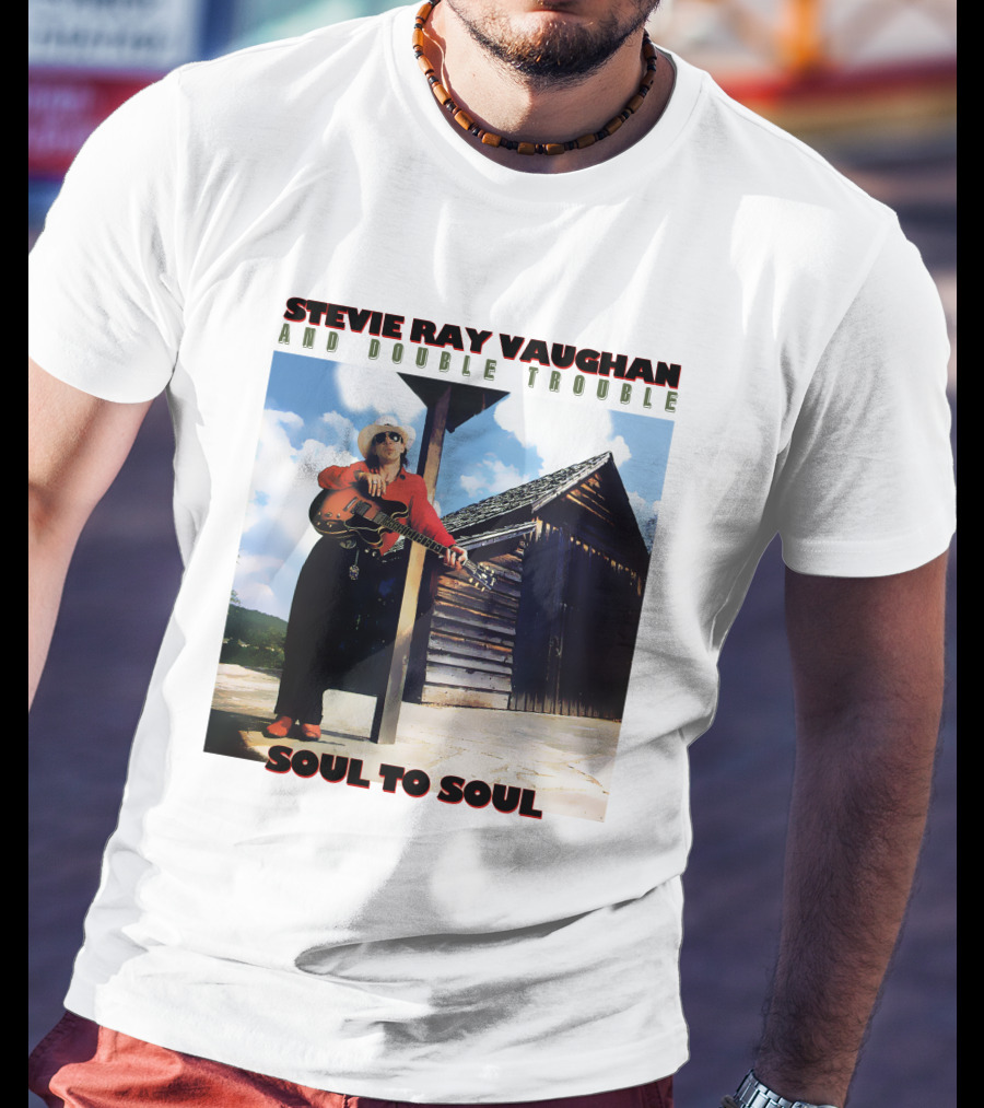 Stevie Ray Vaughan And Double Trouble Soul To Soul T-Shirt