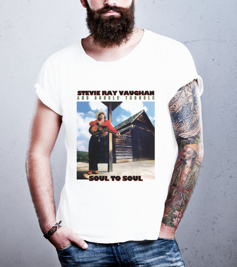 Stevie Ray Vaughan And Double Trouble Soul To Soul T-Shirt