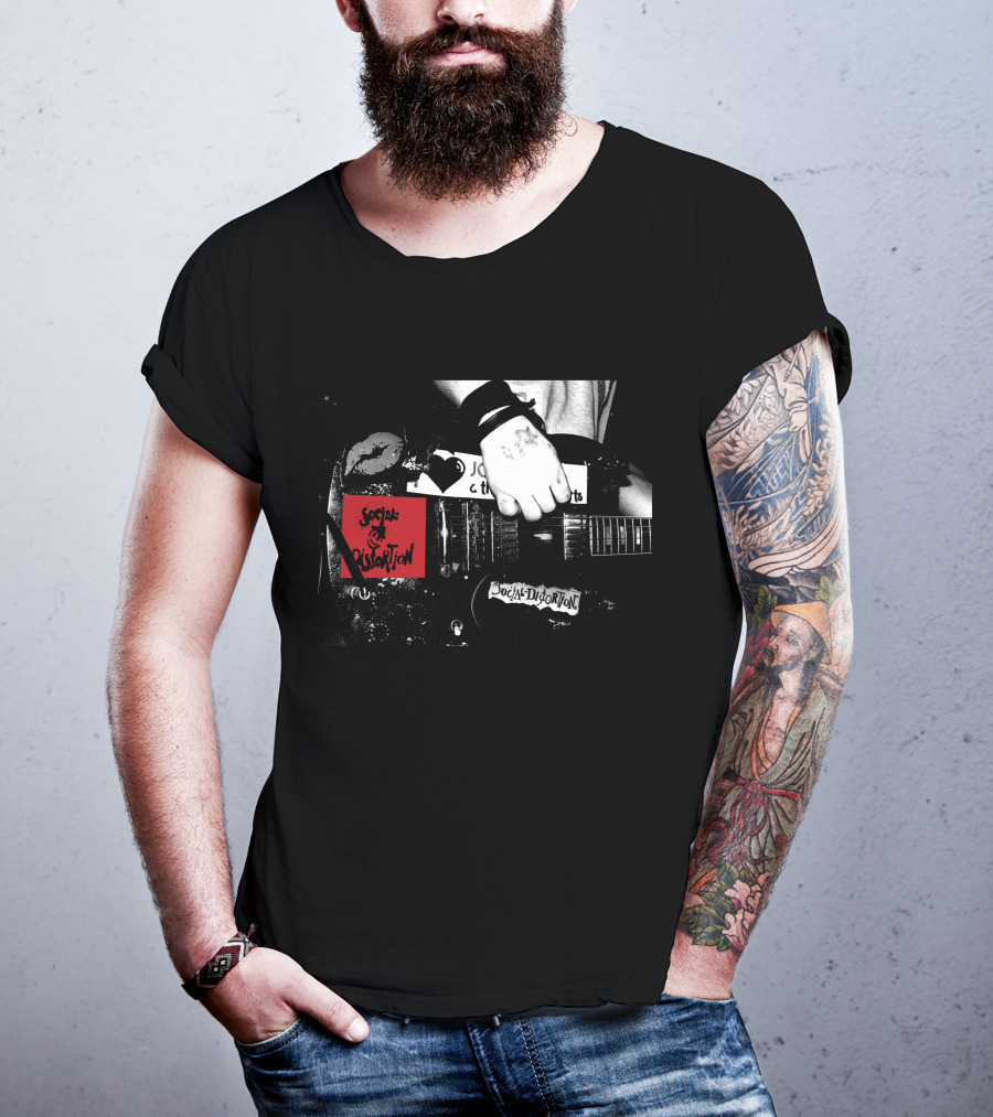 Social Distortion Guitar Punk Rock T-Shirt