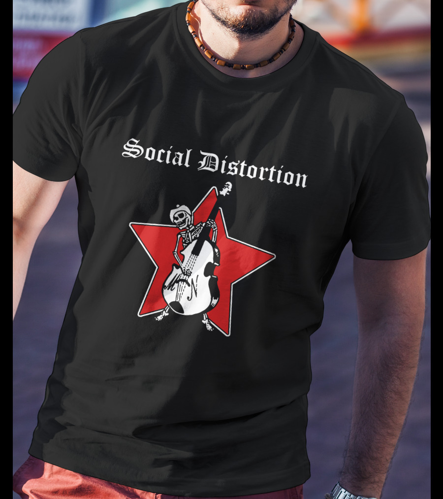 Social Distortion Skeleton Star T-Shirt