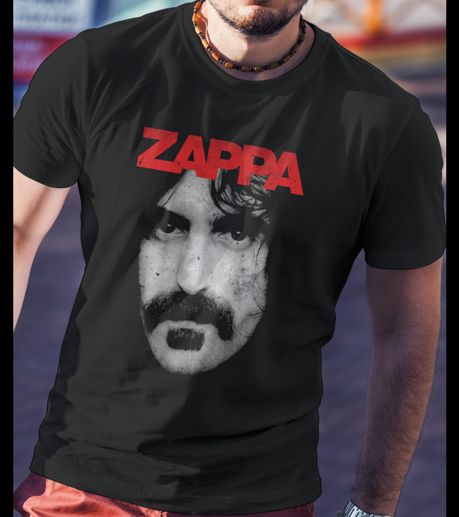 Zappa Fzp 25 Black And White T-Shirt