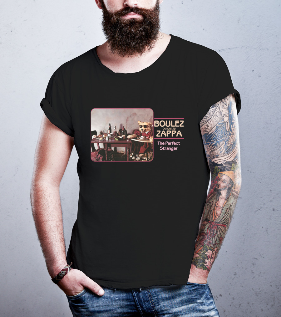 Boulez Conducts Zappa The Perfect Stranger T-Shirt