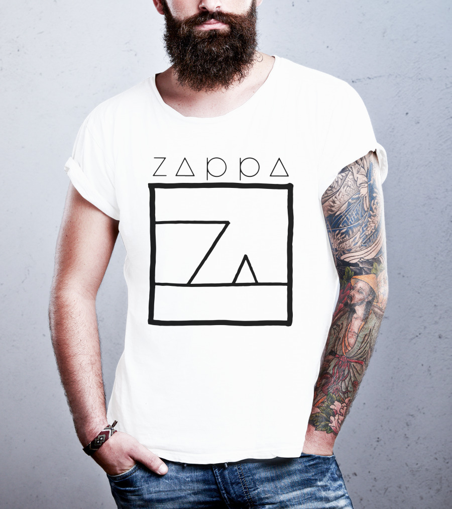 Zappa Geometric Minimalist T-Shirt