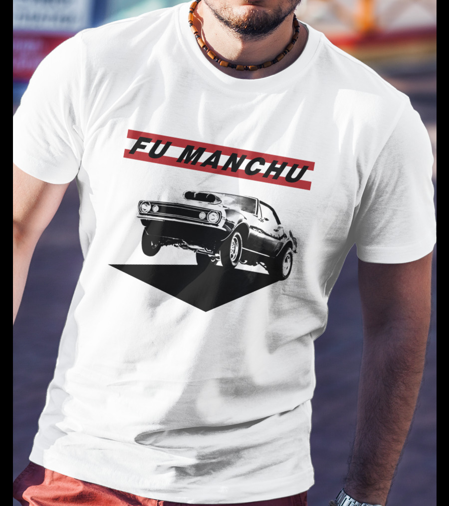 Fu Manchu Classic Muscle Car Tribute T-Shirt