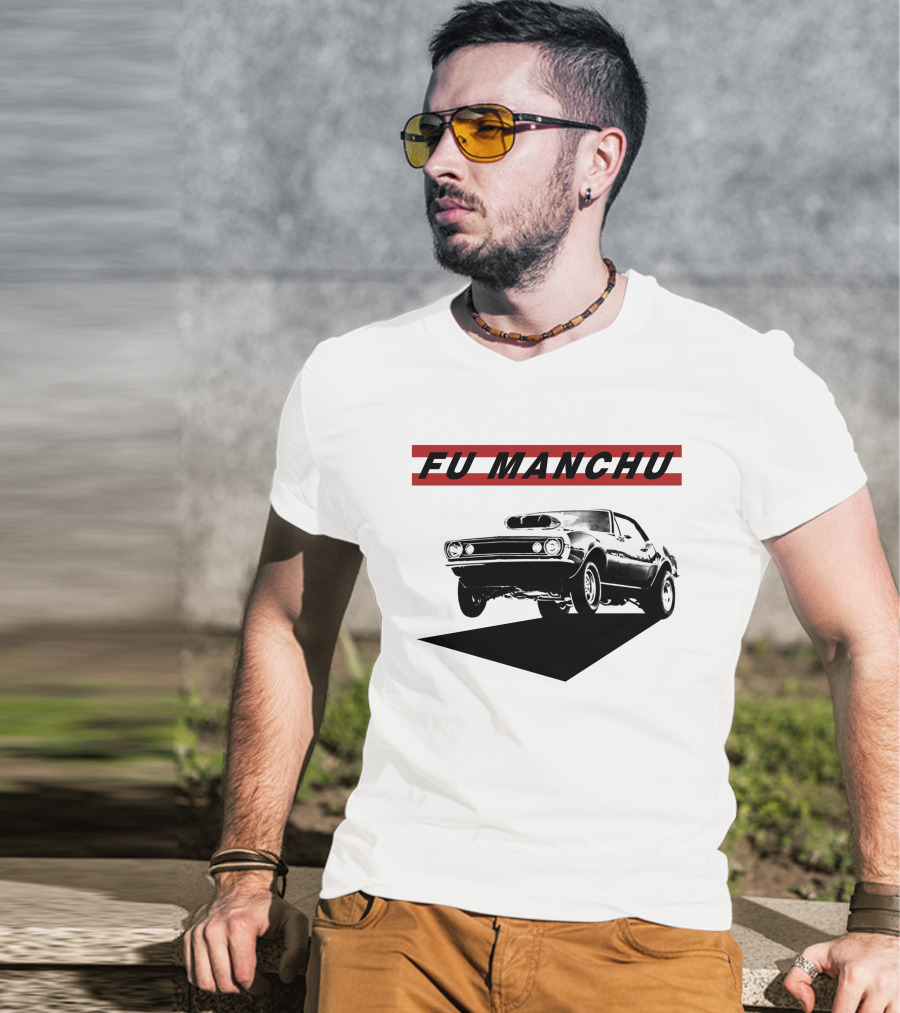 Fu Manchu Classic Muscle Car Tribute T-Shirt
