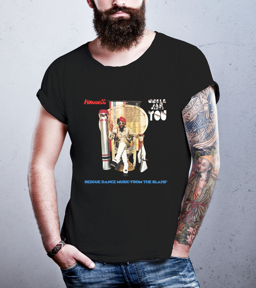 Funkadelic Uncle Jam Wants You Rescue Dance Music From The Blahs T-Shirt