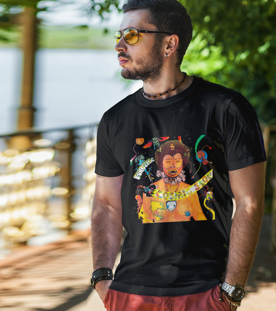 Funkadelic Cosmic Slop Album Cover Art T-Shirt