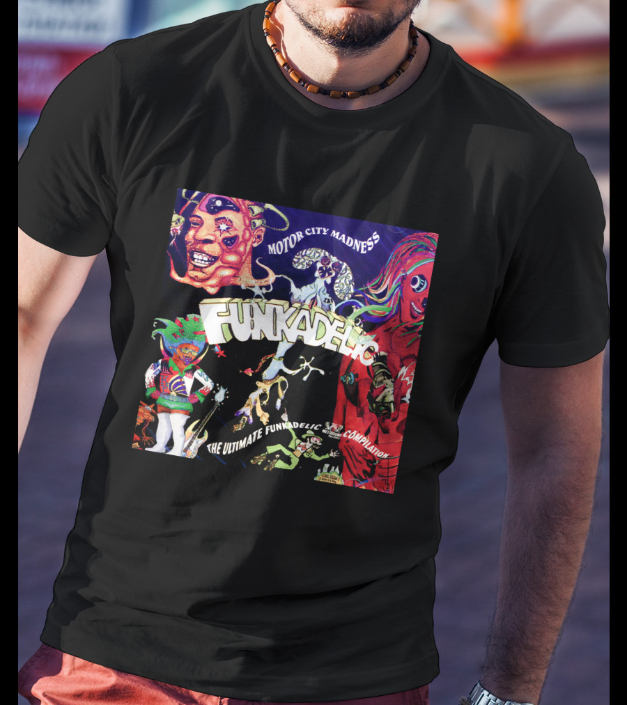 Funkadelic Motor City Madness The Ultimate Funkadelic Compilation T-Shirt