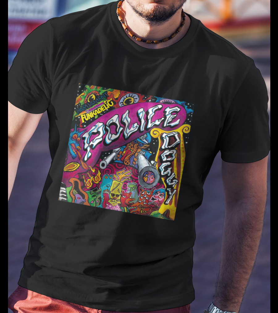 Parliament Funkadelic Police Doggy T-Shirt