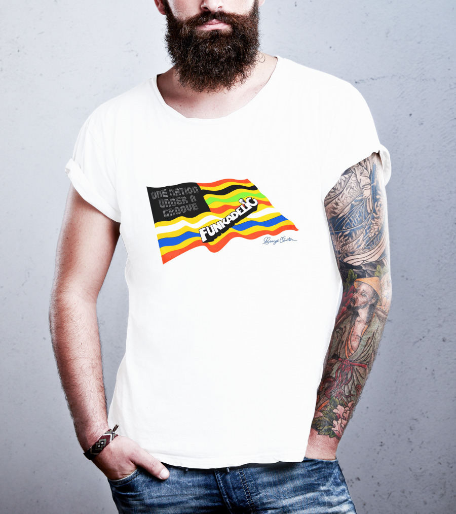 One Nation Under A Groove Funkadelic George Clinton T-Shirt