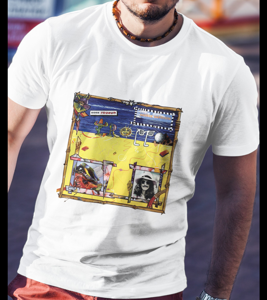 Gone Troppo George Harrison Vintage Album Cover Art T-Shirt