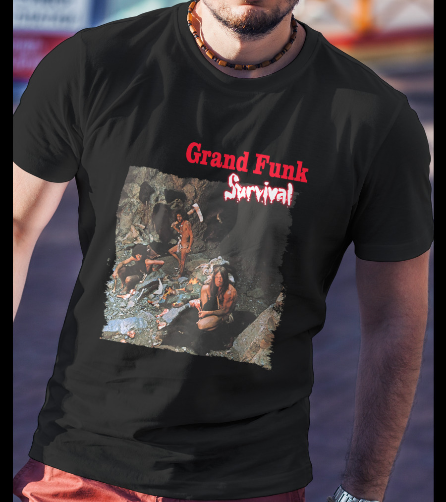 Grand Funk Survival Album Cover Art Gfr1 T-Shirt