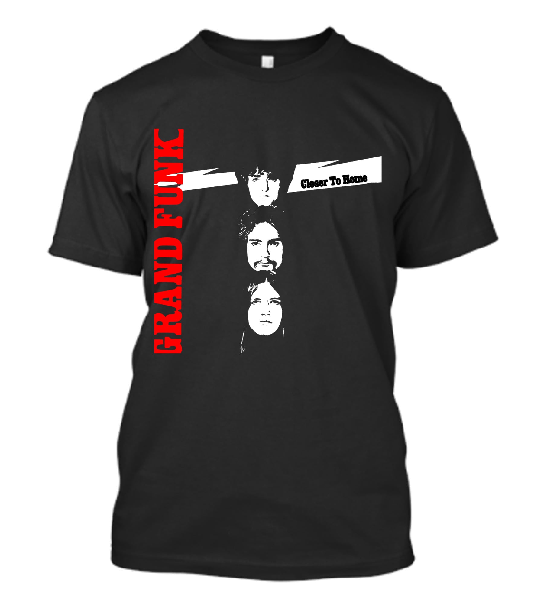 Grand Funk Railroad Closer To Home Album Cover T-Shirt