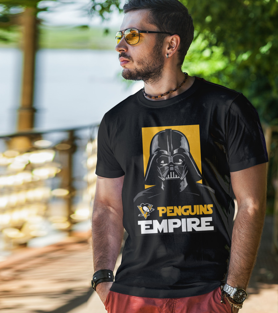 Pittsburgh Penguins Empire Darth Vader Nhl T-Shirt