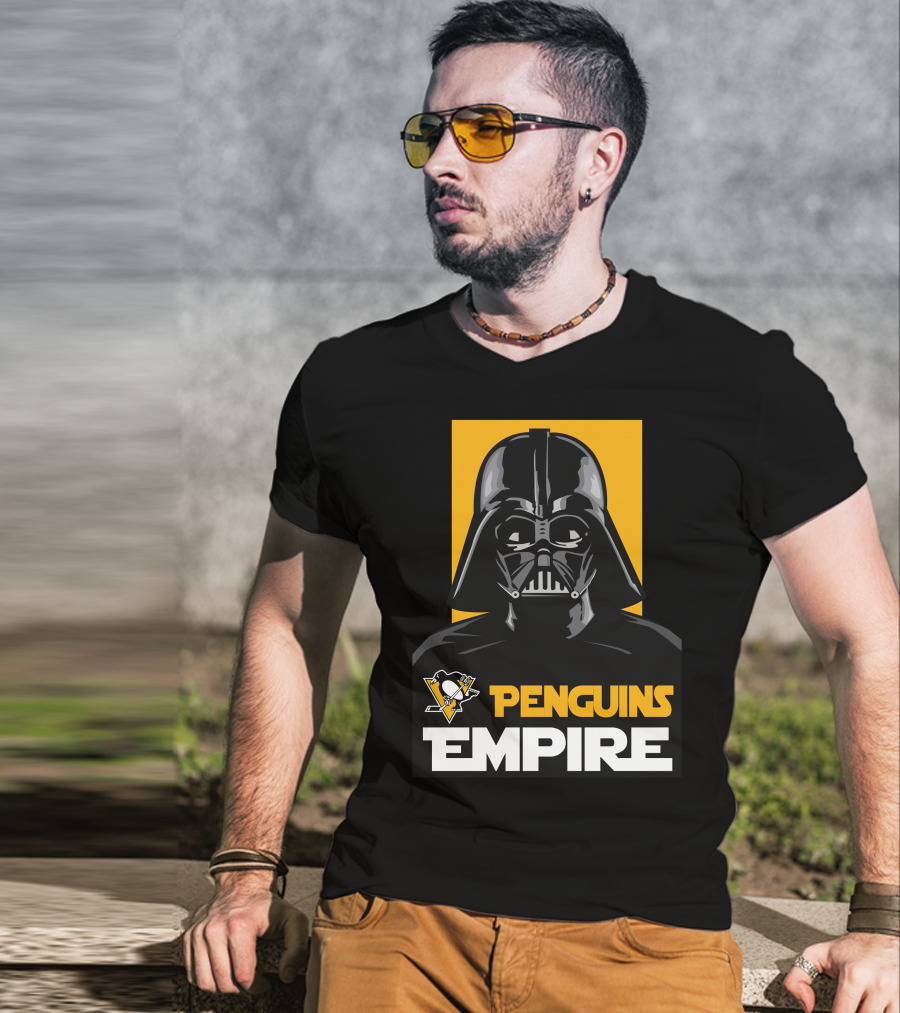 Pittsburgh Penguins Empire Darth Vader Nhl T-Shirt