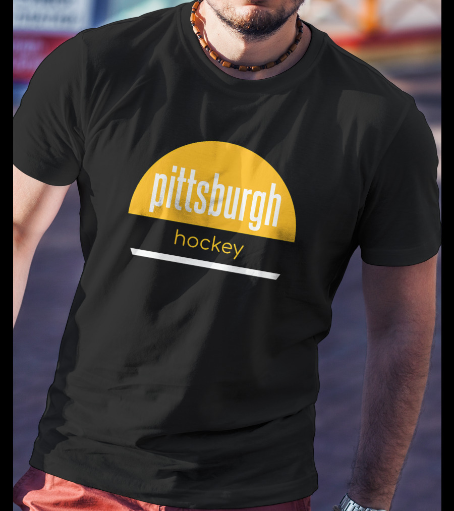 Pittsburgh Hockey Penguins 11 Vintage Circle T-Shirt