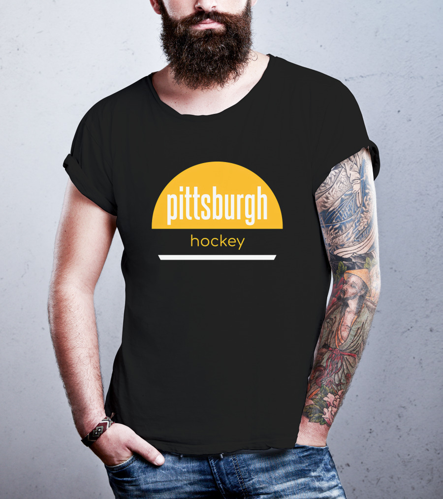 Pittsburgh Hockey Penguins 11 Vintage Circle T-Shirt