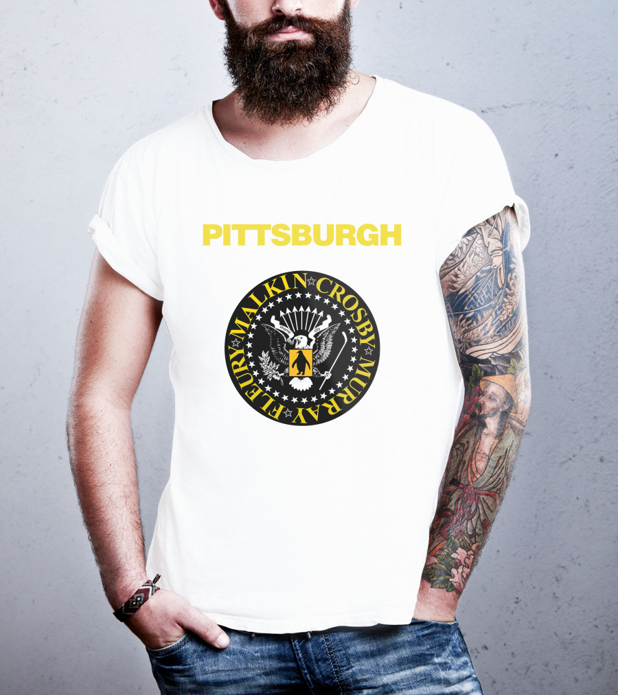 Pittsburgh Penguins Malkin Crosby Murray Fleury T-Shirt