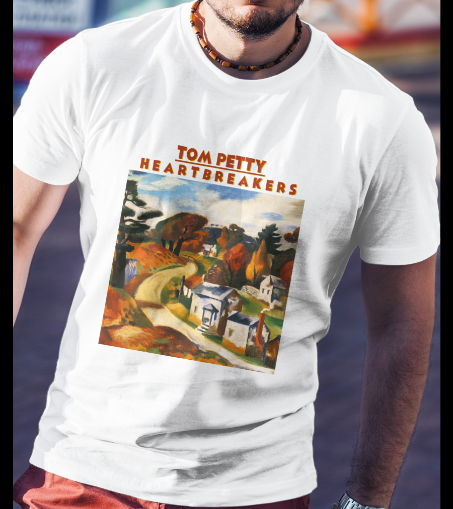Tom Petty Heartbreakers Rustic Landscape Art T-Shirt