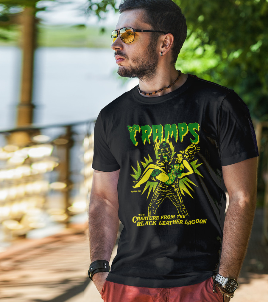The Cramps Creature From The Black Leather Lagoon T-Shirt