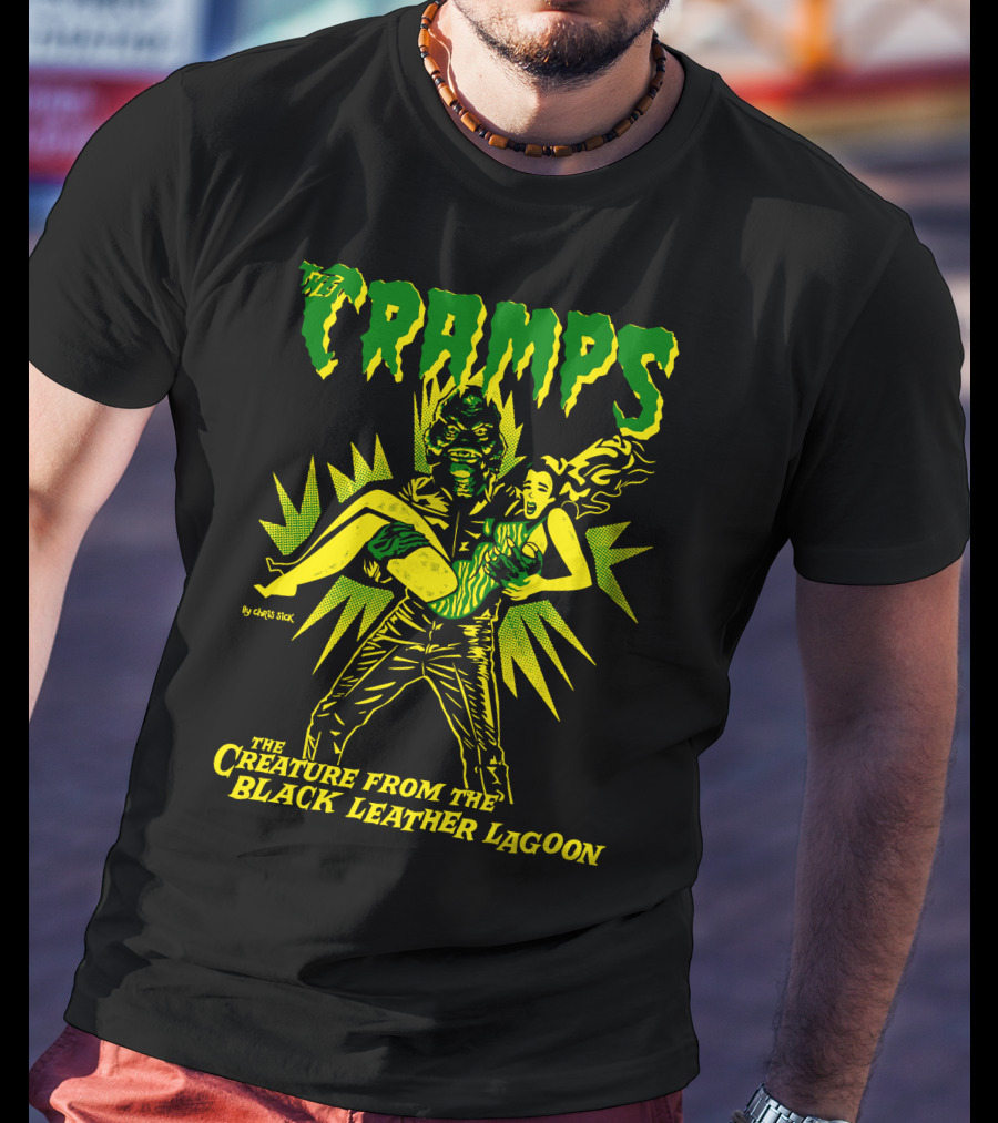 The Cramps Creature From The Black Leather Lagoon T-Shirt