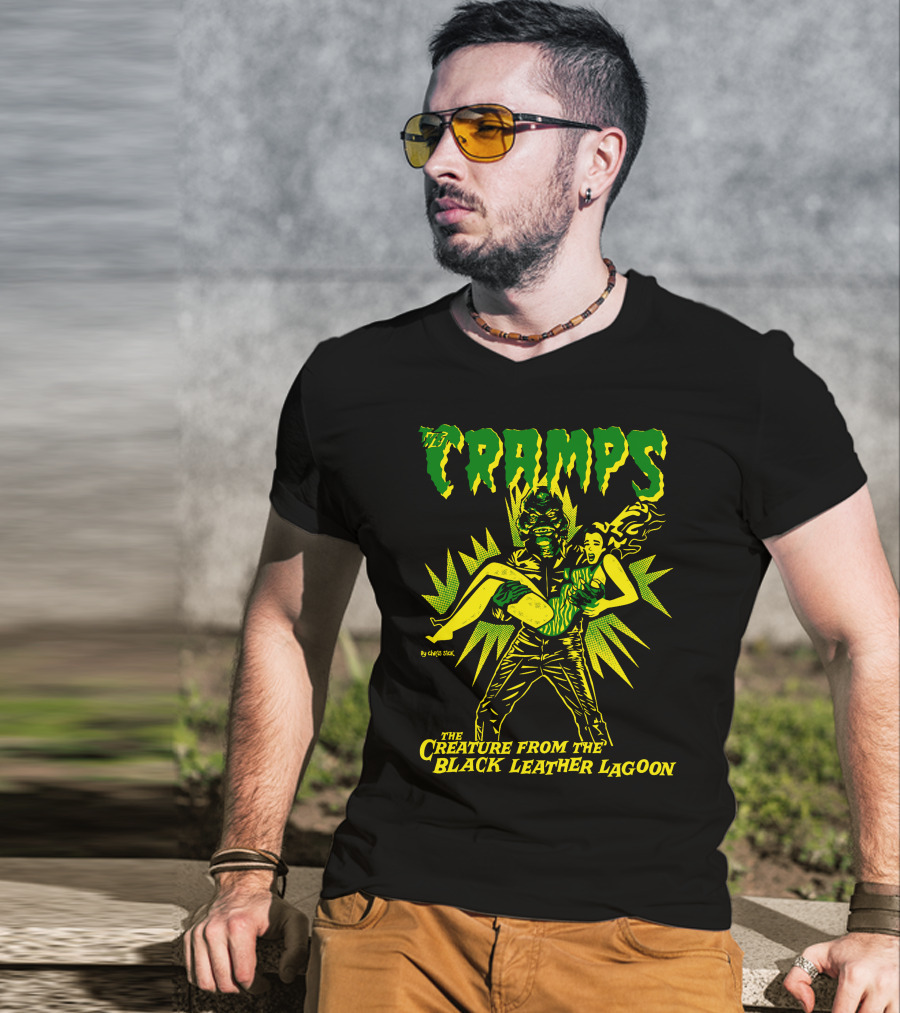 The Cramps Creature From The Black Leather Lagoon T-Shirt