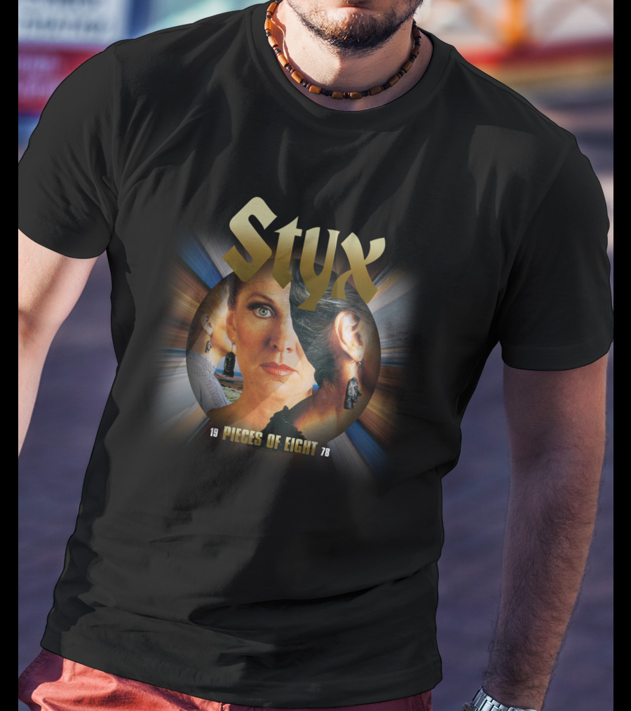 Styx Pieces Of Eight 1978 Album Cover T-Shirt