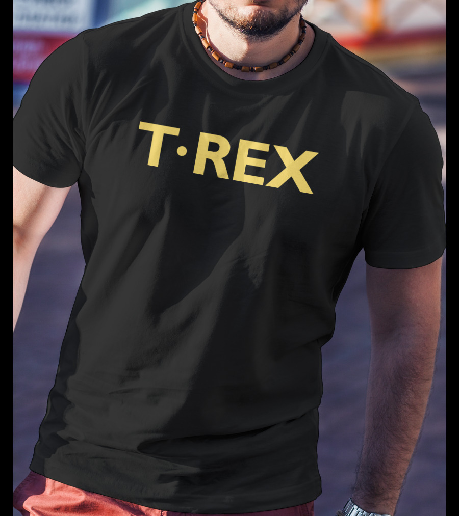T-Rex Bold Yellow T-Shirt